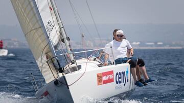 Nadir y Pez de Abril colideran en Swan 42 gracias al viento