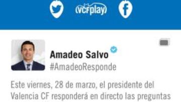 Salvo responderá durante cinco horas en las redes sociales