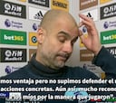 Guardiola más nervioso que nunca: así se mostró tras perder