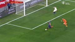 Pura falta de confianza: el increíble gol fallado por Malcom