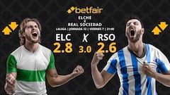Elche CF vs. Real Sociedad: horario, dónde ver, pronósticos y clasificación