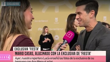 La impagable reacción de Mario Casas al ver el beso de su hermano con Ana Mena