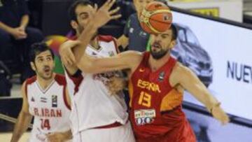 Con los Gasol al frente, España pasa por encima de Irán