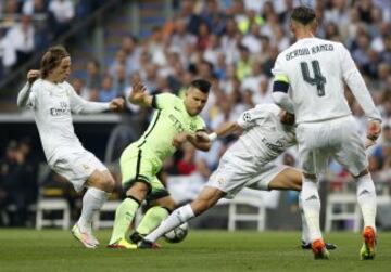 Agüero y Modric.