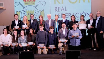 La gala del golf madrileño reconoce la labor de Ignacio Guerras al frente de la RFGM