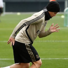 James Rodríguez continúa con entrenamiento diferenciado