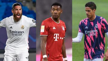 Futures of Ramos, Alaba and Varane are all intertwined