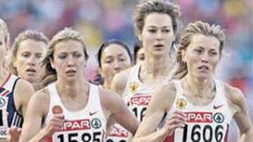 <b>800 METROS. </b>Klyuka (1606), oro, junto a sus compatriotas.