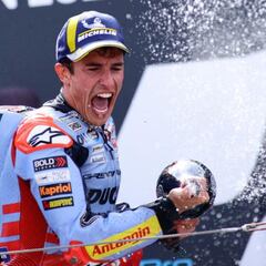 Marc Márquez hace historia y se une al club de Valentino Rossi y Giacomo Agostini