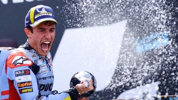 Marc Márquez hace historia y se une al club de Valentino Rossi y Giacomo Agostini