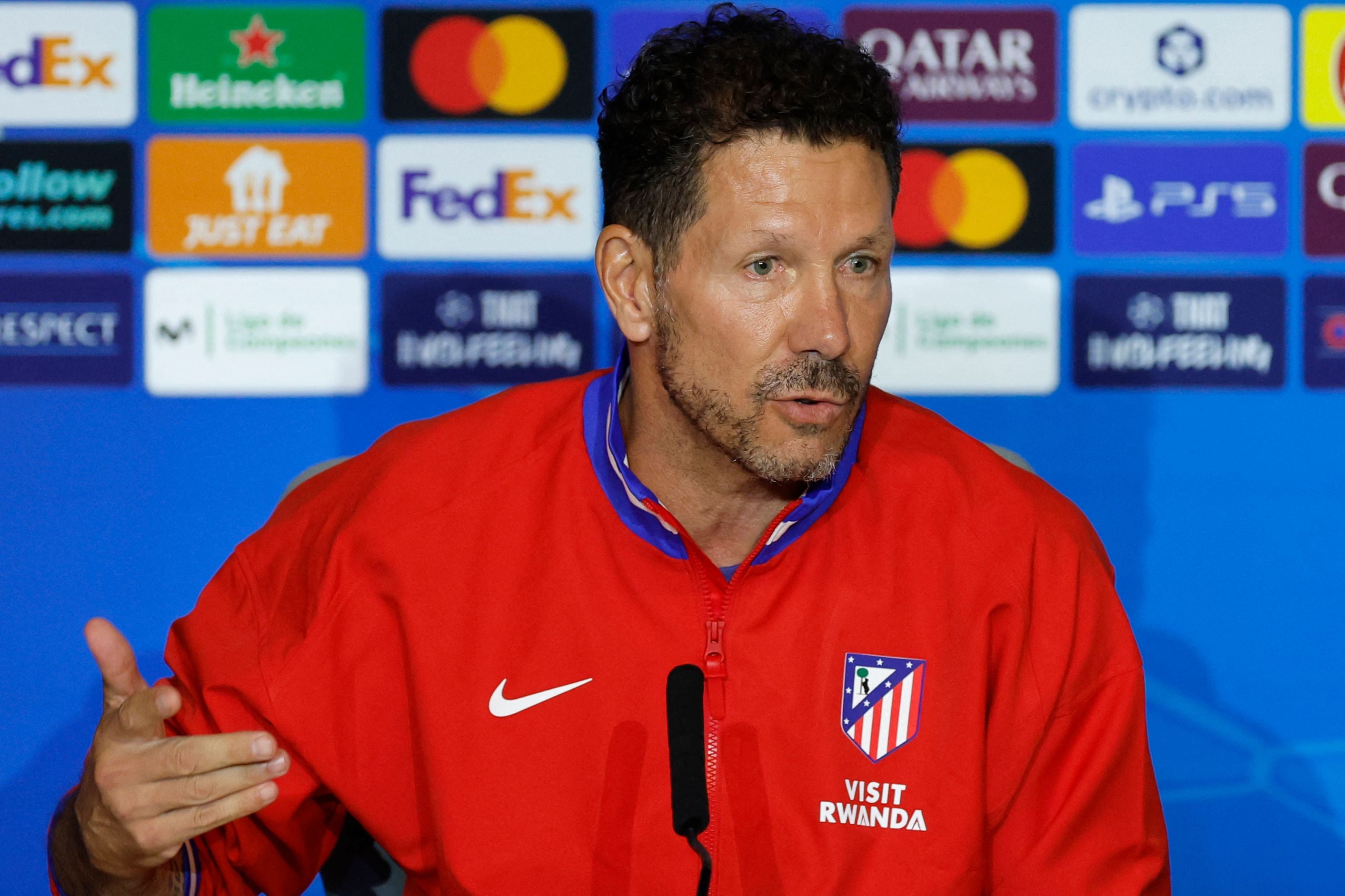 Simeone y el balón parado: “Nosotros en 2014 también ganamos mucho así...”