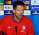 Simeone y el balón parado: “Nosotros en 2014 también ganamos mucho así...”
