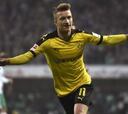 El Dortmund vence en Bremen con un doblete de Marco Reus