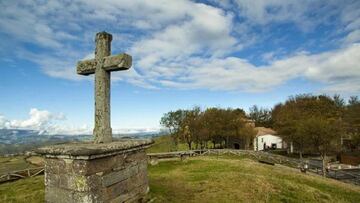 Imagen del Santuario del Acebo.