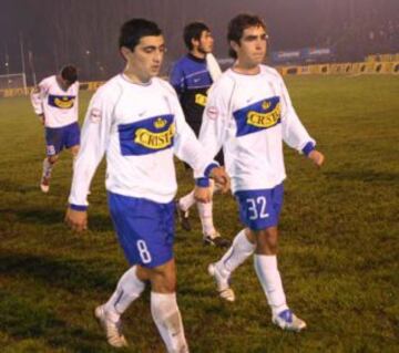 Con la presencia de Arrué y Conca en el plantel, no tuvo mucha continuidad. En el 2007 partió a Magallanes, que jugaba en Tercera División, y por límite de edad no pudo seguir. Actualmente administra un hotel.