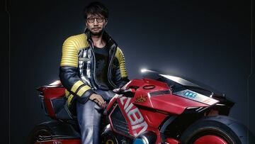 Cyberpunk 2077 homenajea a Death Stranding con Kojima convertido en protagonista