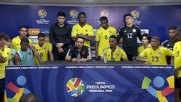 Rueda de prensa de la Selección Colombia Sub 23