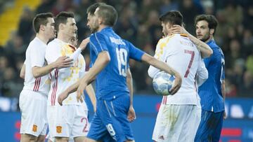 Italia cae en las apuestas
tras su cruce con España