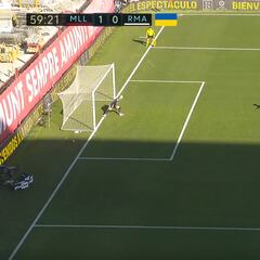 El Madrid se queja de que el penalti de Asensio tenía que haberse repetido