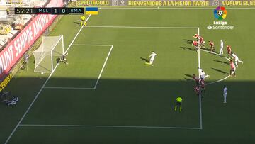 El Madrid se queja de que el penalti de Asensio tenía que haberse repetido