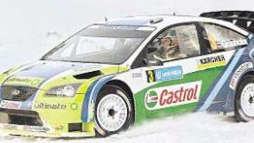 <b>Y VAN DOS. </b>Marcus Gronholm ya había ganado en Montecarlo al volante del Focus y ayer consiguió su segunda victoria de la temporada.