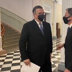 Ebrard entrega a E.U carta de migración de AMLO