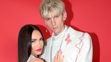 Megan Fox y Machine Gun Kelly en los iHeartRadio Music Awards 2021 en el Dolby Theatre en Los &Aacute;ngeles, California, el 27 de mayo de 2021. 