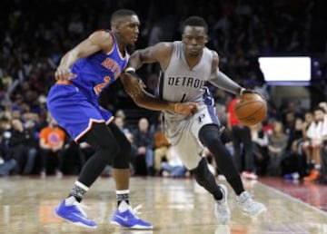 Reggie Jackson y Langston Galloway.