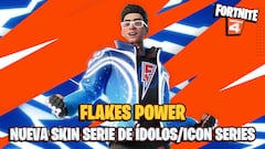 Flakes Power llega a la tienda de Fortnite: cuánto vale su skin y qué objetos trae