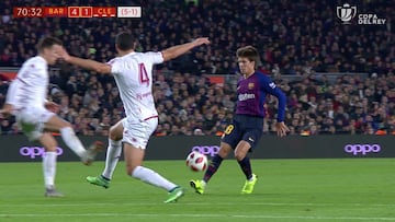 Era su debut y da esta asistencia: Riqui Puig es la ilusión del Barça