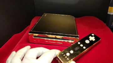 De locos: un coleccionista subasta la Nintendo Wii de oro diseñada para la Reina Isabel II