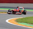 Sólo Vettel consigue rodar más rápido que Alonso en Spa