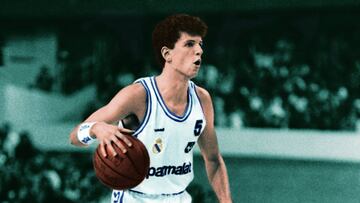 Fue el gran azote del madridismo durante cuatro temporadas, estuvo a punto de fichar por el Barça y solo pasó diez meses vestido de blanco. Incluso su Liga, la llamada de Petrovic, la perdió a manos del Barça de Aíto, Epi y Norris. Sin embargo, su carisma