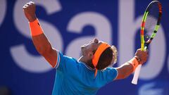 En imágenes: Nadal avanza y va por su título 12 en Barcelona
