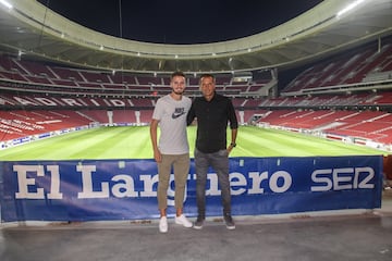 Saul Ñíguez. y Manu Carreño.