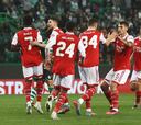 Sporting - Arsenal: Resumen, goles y resultado de los octavos de final ida de Europa League