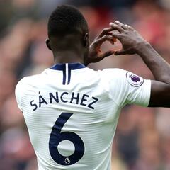 Davinson Sánchez cumple dos años en el Tottenham