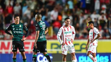 Necaxa y Santos empataron sin goles en la fecha 13 del Clausura 2023