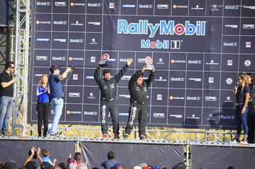 Juan Carlos Rozas, ganador de la N3 en el RallyMobil Valparaíso 2017