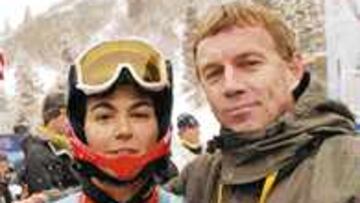 <B>RIENDA CON NUESTRO ENVIADO ESPECIAL.</B> María José Rienda estuvo analizando con nuestro enviado especial, Alejandro Delmás, los entresijos de la prueba de ayer donde quedó 15ª y le transmitió sus excelentes sensaciones de cara a la prueba del viernes, el slalon gigante,su especialidad.