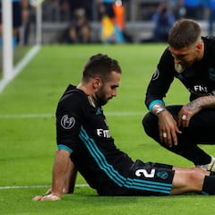 Carvajal se pierde la vuelta, pero sí estaría en una posible final