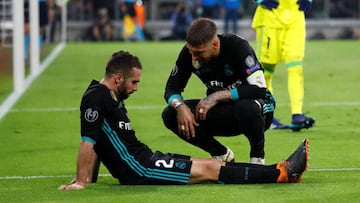 Carvajal se pierde la vuelta, pero sí estaría en una posible final