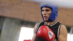 Bogot&aacute;, 23 de febrero de 2019. Entrenamiento de los Boxeadores Antioque&ntilde;os de la Selecci&oacute;n Colombia. En la foto: Ceiber &Aacute;vila. (Colprensa - &Aacute;lvaro Tavera)