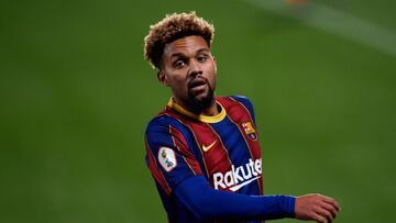 El extremo estadounidense Konrad de la Fuente se siente afortunado de poder entrenarse con el primer equipo del Barcelona y aprender de los mejores del mundo.