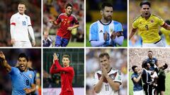 Los máximos goleadores de la historia de las selecciones