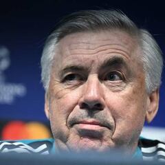 “The weight of the Madrid shirt is positive, not negative” insists Ancelotti