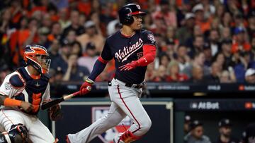 El pelotero dominicano, Juan Soto, de tan s&oacute;lo 20 a&ntilde;os y miembro de Washington Nationals, fue la estrella del primer partido de la Serie Mundial disputado en Houston.