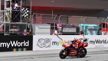 Triunfo de Dovizioso en el primer podio de Mir en MotoGP