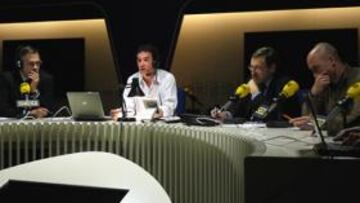 <b>EL LARGUERO. </b>Relaño, Astiazarán, De la Morena, Lissavetzky, Rubiales y Torres debatieron del paro.