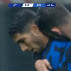 Si ya se pone a hacer esto estamos ante un futbolista descomunal: tremendo lo que hizo Achraf